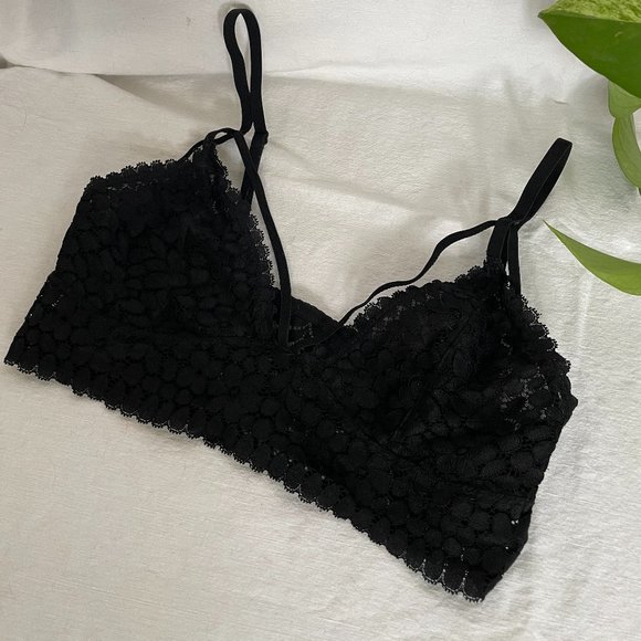 C'est Moi Bralette with Lace detail, Strap Detail - Picture 1 of 4
